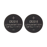 Thomson-Pack 2x piles lithium bouton CR2016