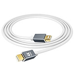 LinQ Câble Vidéo Mini DisplayPort Mâle vers Mini DisplayPort Mâle 1.8m  Blanc