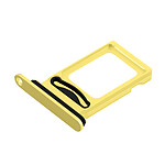 Clappio Tiroir Carte SIM pour iPhone 14 et 14 Plus Emplacement Nano SIM Jaune