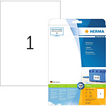 HERMA Etiquettes PREMIUM sur 10 Feuilles A4 210 x 297 mm, blanc