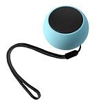 Avizar Mini Enceinte Sans Fil Son de Qualité 3W Bouton de Commande Compacte bleu
