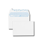 GPV Boîte de 500 enveloppes blanches EVERYDAY C6 114x162 80 g bande de protection