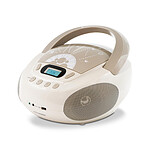 Metronic 477402 - Lecteur CD MP3 Soft Grey avec port USB - Nuances de gris