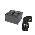 Ajax - Kit batterie Zinc-Air et bloc d'alimentation 6V pour alarme Ajax