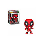 Marvel Comics - Figurine POP! Bobble Head Deadpool (Candy Canes) 9 cm