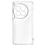 Avizar Coque pour OnePlus 12 et 12R Caméra Protégée Silicone Souple Fin Transparent