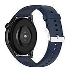 Avizar Bracelet pour Huawei Watch 3 Pro Silicone Souple Bleu Nuit
