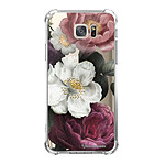LaCoqueFrançaise Coque Samsung Galaxy S7 anti-choc souple angles renforcés transparente Motif Fleurs roses