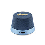 Guess Enceinte Bluetooth 5.3 3W Compatible MagSafe avec Micro et Réducteur de Bruit Bleu