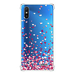 Evetane Coque Xiaomi Redmi 9A anti-choc souple angles renforcés transparente Motif Confettis De Coeur