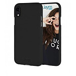 Jaym Coque pour Samsung Galaxy A03 4G Premium Soft Feeling Noir