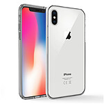 Evetane Coque iPhone XS 360 degrés intégrale protection avant arrière silicone transparente Motif