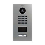 Doorbird - Portier vidéo IP avec lecteur de badge RFID - D2101V RAL 9006