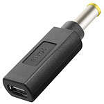 Avizar Adaptateur de Charge USB-C  vers Samsung Notebook 5.0 x 1.0mm, Noir