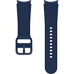 Samsung Bracelet Sport pour G Watch 4/5 115mm S/L Bleu marine