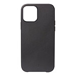 Decoded Coque pour iPhone 12 Pro Max Cuir Compatible Magsafe Back Cover Noir