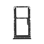 Clappio Tiroir Carte SIM Xiaomi Redmi Note 7 Pro 1x Nano SIM Micro-SD Remplacement Noir
