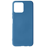 Avizar Coque pour Honor X8 Silicone Semi-rigide Finition Soft-touch Fine  Bleu