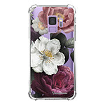 LaCoqueFrançaise Coque Samsung Galaxy S9 anti-choc souple angles renforcés transparente Motif Fleurs roses
