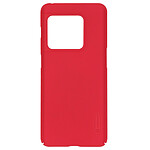 Nillkin Coque OnePlus 10 Pro 5G Rigide Finition Mate Super Frosted Shield rouge