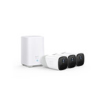 Eufy - Kit 3 caméras eufyCam 2 Pro+ Home base