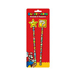 Super Mario - Set papeterie 2 pièces