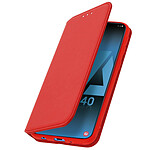 Avizar Housse Samsung Galaxy A40 Étui Folio Portefeuille Fonction Support rouge