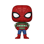 Marvel Holiday - Figurine POP! Spider-Man 9 cm