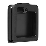 Avizar Coque Clapet pour Samsung Galaxy Z Flip 5 Languette Magnétique  Noir