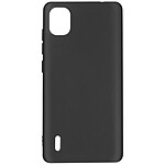 Avizar Coque Silicone pour Nokia C2 2nd Edition Flexible Antichoc Bords Surélevés  Noir