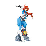 G.I. Joe - Statuette Bishoujo 1/7 Scarlett 25th Anniversary Blue Color Ver. 23 cm