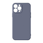 Avizar Coque iPhone 13 Pro Silicone Semi-Rigide avec Finition Soft Touch bleu