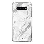 LaCoqueFrançaise Coque Samsung Galaxy S10 anti-choc souple angles renforcés transparente Motif Marbre gris