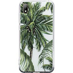 BigBen Connected Coque pour Y5 2019 Hybride Summer avec Motifs Palmiers Vert