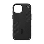 Speck Predisio2 Grip Click-Lock pour iPhone 15/14/13 Noir/Gris