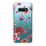 Evetane Coque Samsung Galaxy S10e 360 intégrale transparente Motif Fleurs Multicolores Tendance