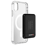 Swissten Coque Apple iPhone X et XS et Powerbank 5000 mAh Magsafe  Transparent