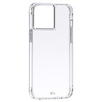 Case mate Coque pour iPhone 13 Pro Max Polycarbonate Angles Rembourrés Anti-chutes 3m Transparent
