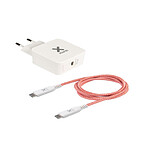 Xtorm Adaptateur secteur + Câble USB-C PD Blanc-BLANC