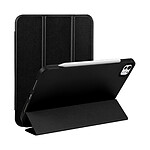 Evetane Étui Smart Cover iPad Pro 11 Pouces (M4) noire à Rabat avec Support