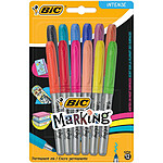 Bic Blister de 12 marqueurs 'Marking color' couleurs intenses assorties