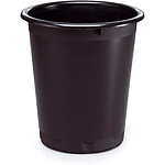 DURABLE Corbeille à papier BASIC Plastique 13 litres H 32 cm Noir