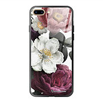 LaCoqueFrançaise Coque iPhone 7 Plus/ 8 Plus Coque Soft Touch Glossy Fleurs roses Design