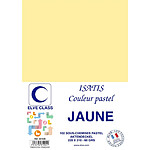 ELVE Paquet de 102 Sous-chemises 60 g 220 x 310 mm ISATIS Coloris Pastel Jaune