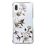 LaCoqueFrançaise Coque Samsung Galaxy A40 anti-choc souple angles renforcés transparente Motif Fleurs Sauvages