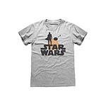 Star Wars The Mandalorian - T-Shirt Silhouette - Taille S