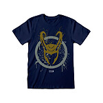 Loki - T-Shirt Splatter Logo Loki - Taille S