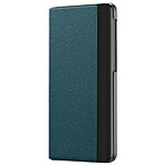 Avizar Coque Clapet pour Huawei Mate X3 Fenêtre et Béquille Support  Vert Foncé