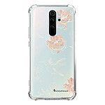 LaCoqueFrançaise Coque Xiaomi Redmi Note 8 Pro Silicone antichocs Solides coins renforcés  transparente Motif Fleurs Blanches