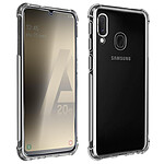 Avizar Pack Protection Samsung Galaxy A20e Coque Souple + Film Verre Trempé Transparent